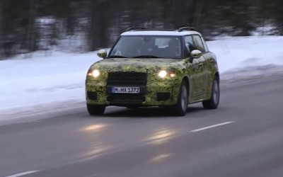 Χειμερινές δοκιμές του νέου Mini Countryman (VIDEO)