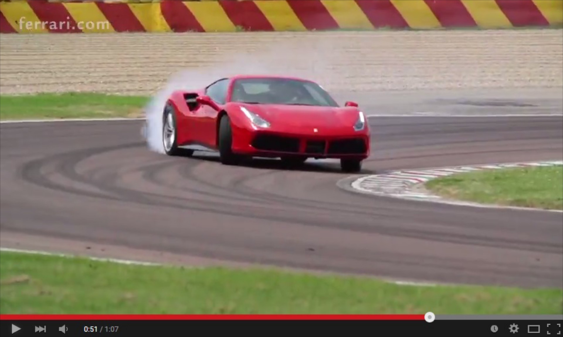 VIDEO: Η Ferrari 488 GTB ξεσαλώνει στο Fiorano