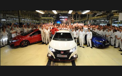 Τα πρώτα 3 Honda Civic Type R