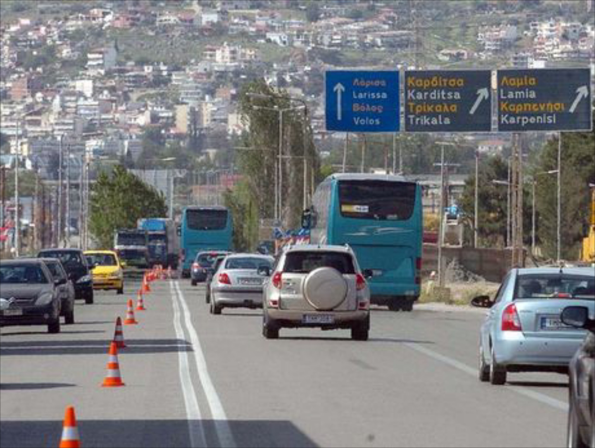 Τροχαίο στην Κατερίνη