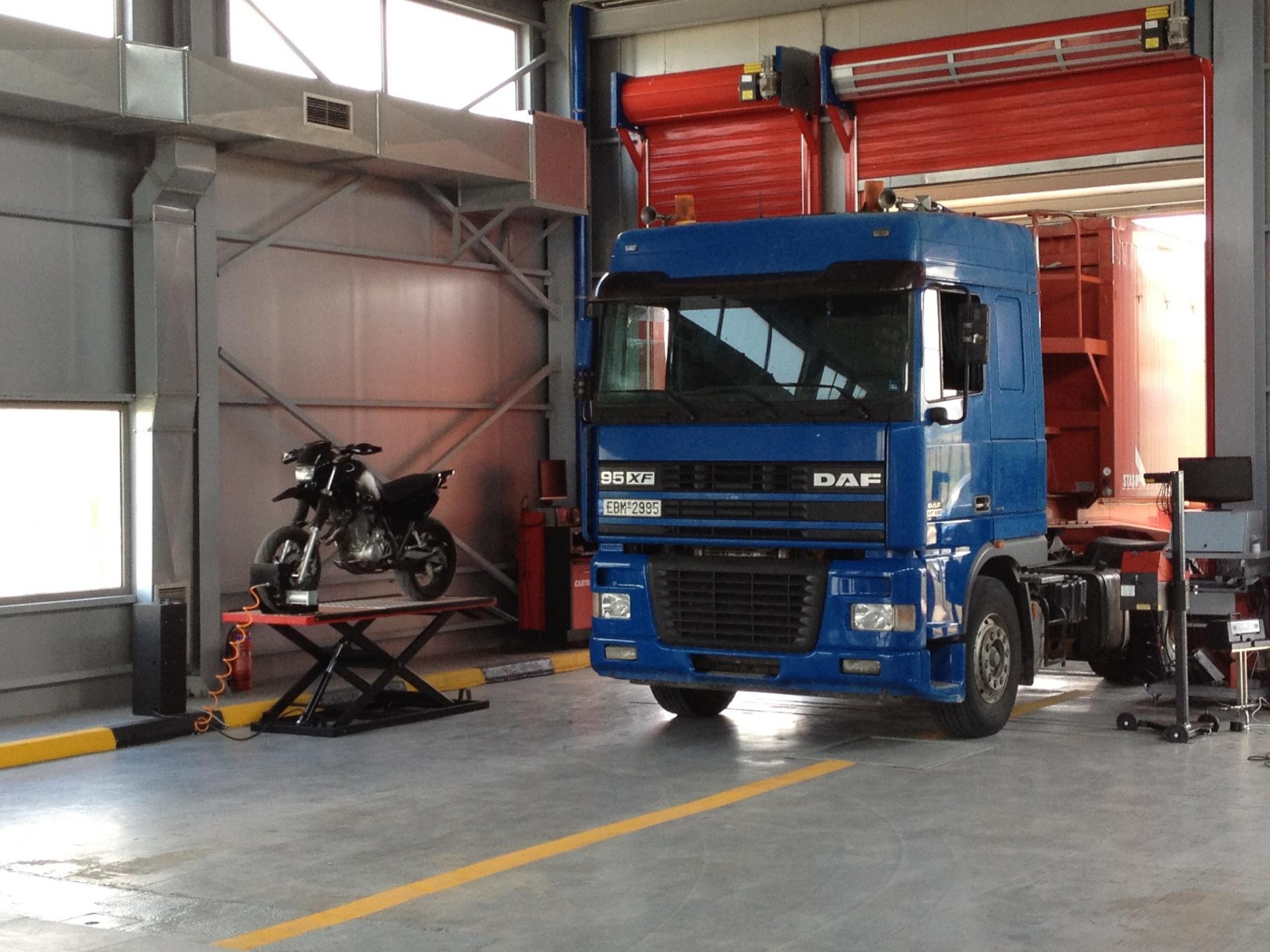 Ξαναλειτουργεί το ΚΤΕΟ Μάνδρας