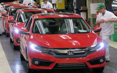 Στην γραμμή παραγωγής το νέο Honda Civic sedan