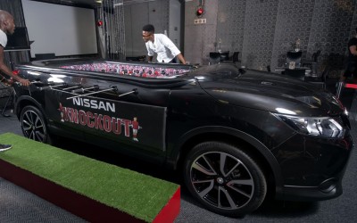 Nissan Qashqai μεταμορφώθηκε σε… «ποδοσφαιράκι» (VIDEO)
