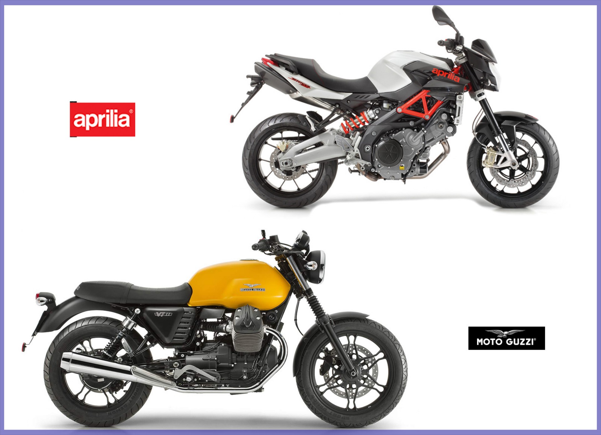 Aprilia # beracer club & Moto Guzzi The Clan
