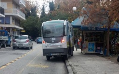 Απάντηση του Δήμου για το ατύχημα του αυτόνομου λεωφορείου