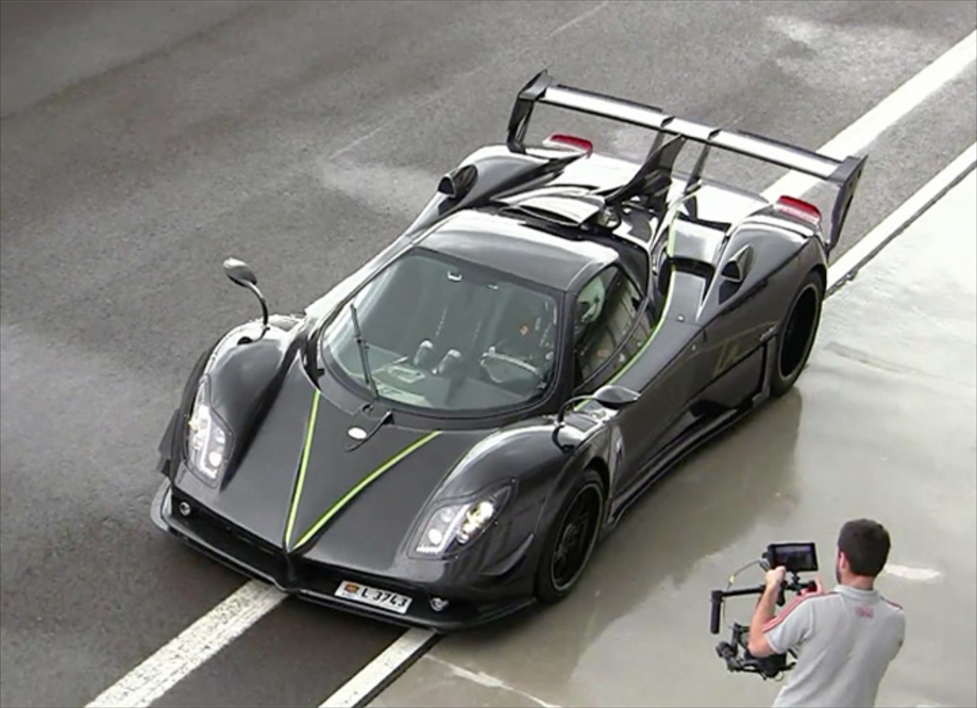 Ο ήχος της μοναδικής Pagani Zonda LM (video)