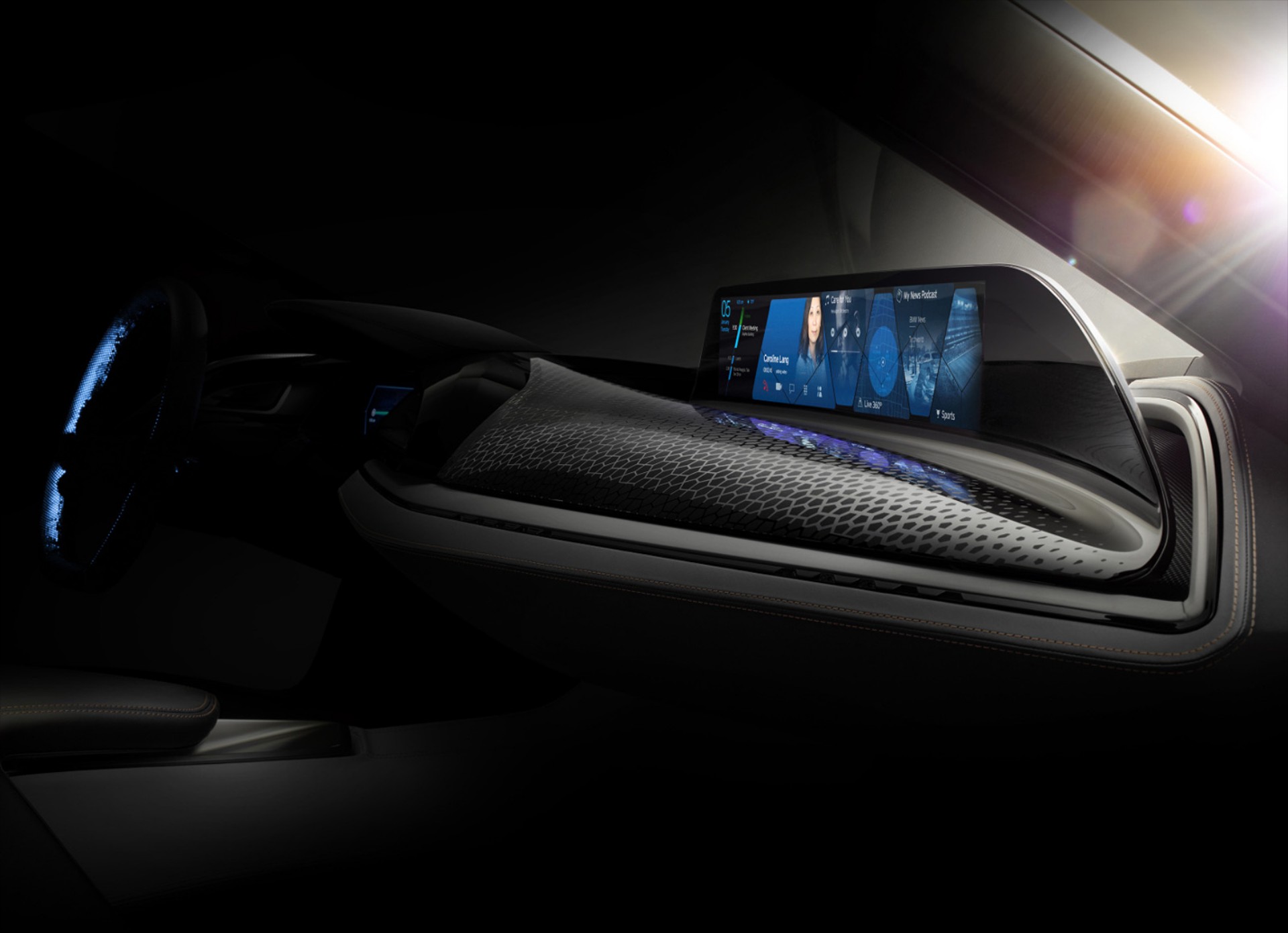 Teaser του BMW Vision Car concept 