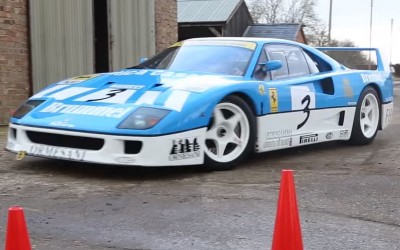 Ferrari F40 GT στη… φάρμα! (Video)