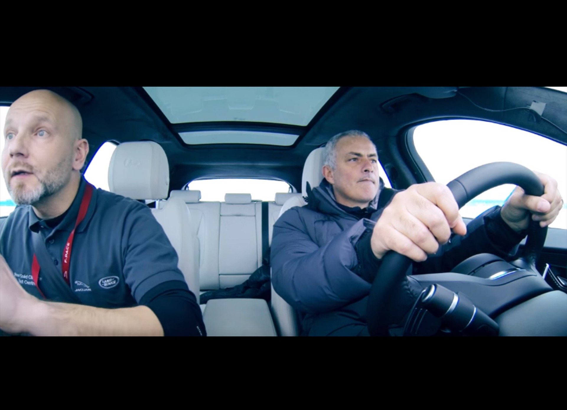 Ο J. Mourinho «προπονείται» στον πάγο (Video)