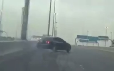 Ένας «τρελάρας» στην εθνική οδό… (Video)