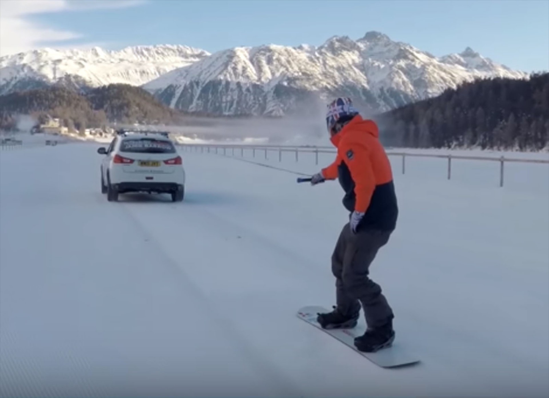 Με 99,87 km/h πάνω σε snowboard… (video)