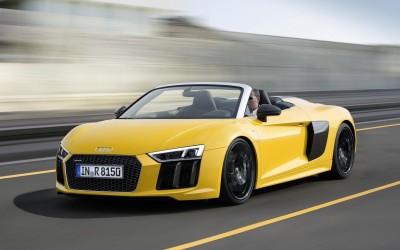 Νέο Audi R8 Spyder V10 στη Νέα Υόρκη (+video)