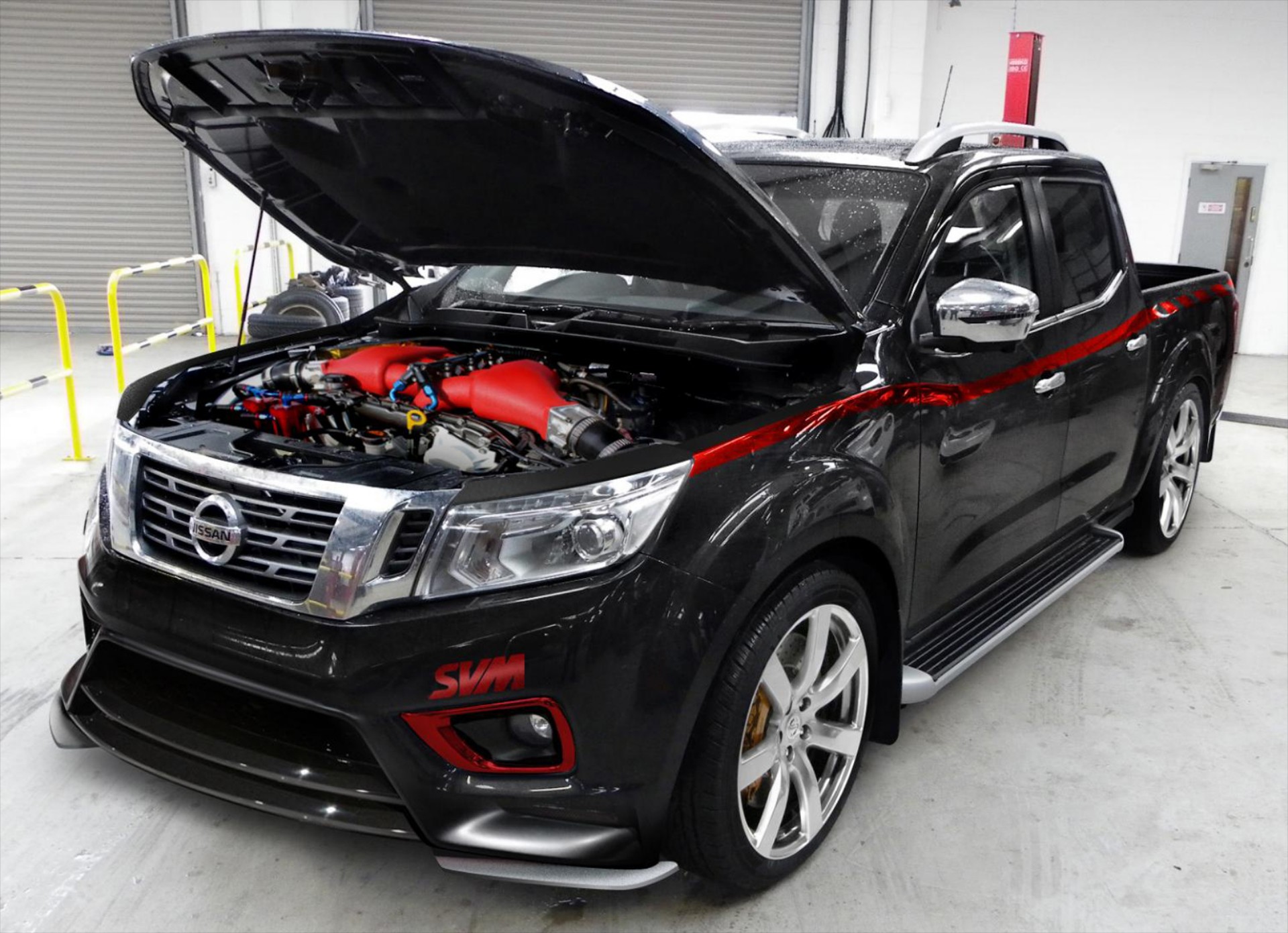 Nissan Navara με μοτέρ από GT-R