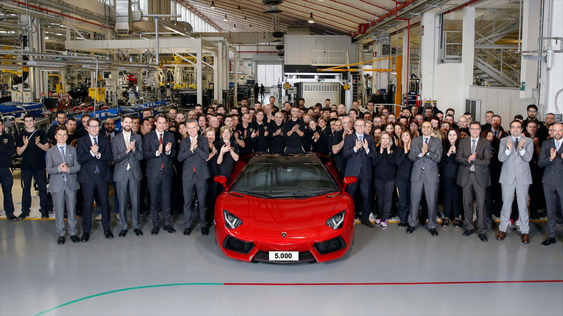 Ρεκόρ για τη Lamborghini 