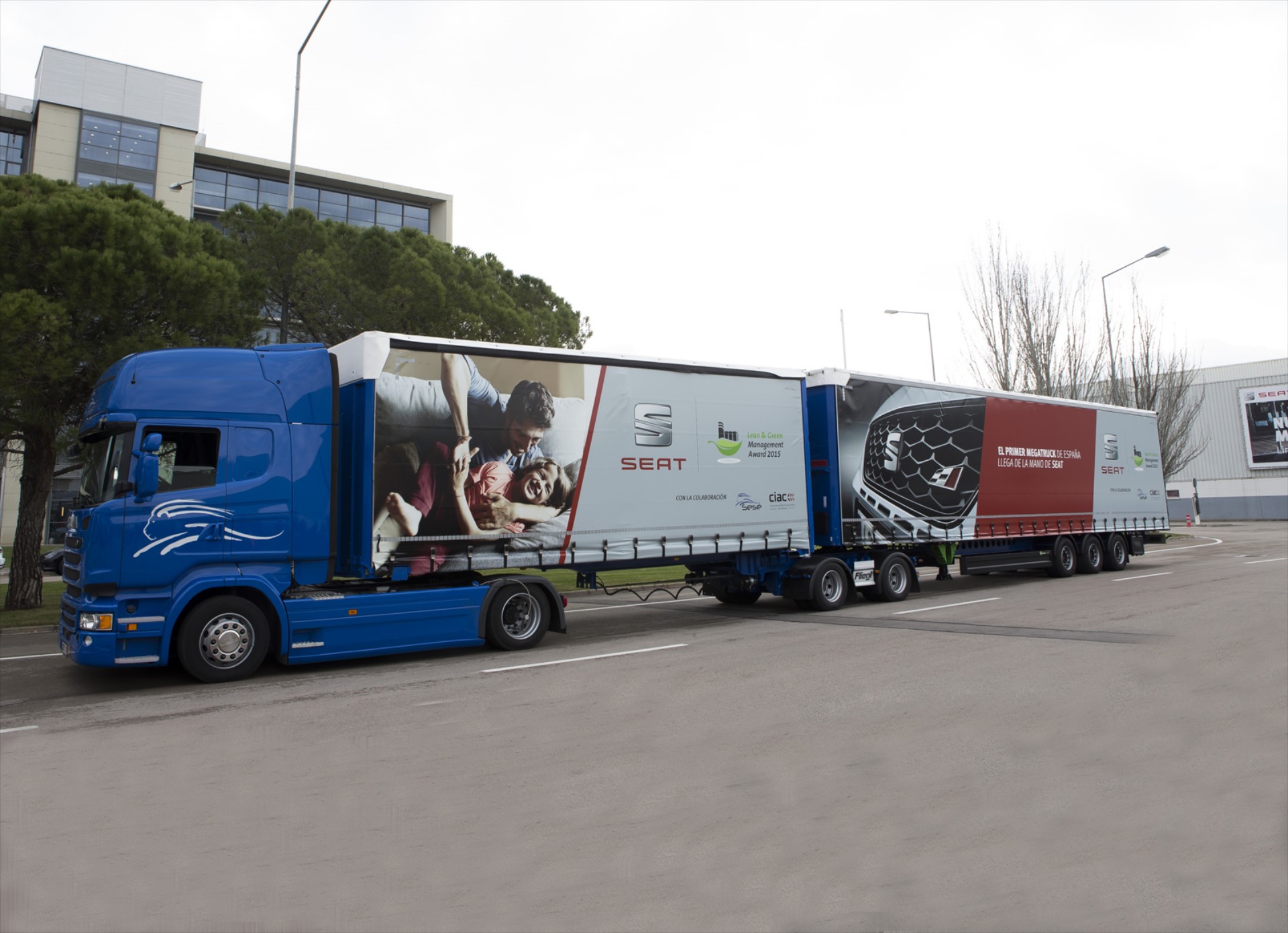 Το Mega Truck στους δρόμους της Ισπανίας