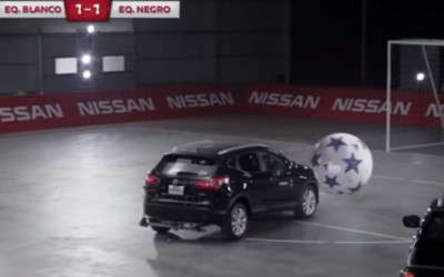 Η Nissan παίζει μπάλα... κυριολεκτικά! (video)