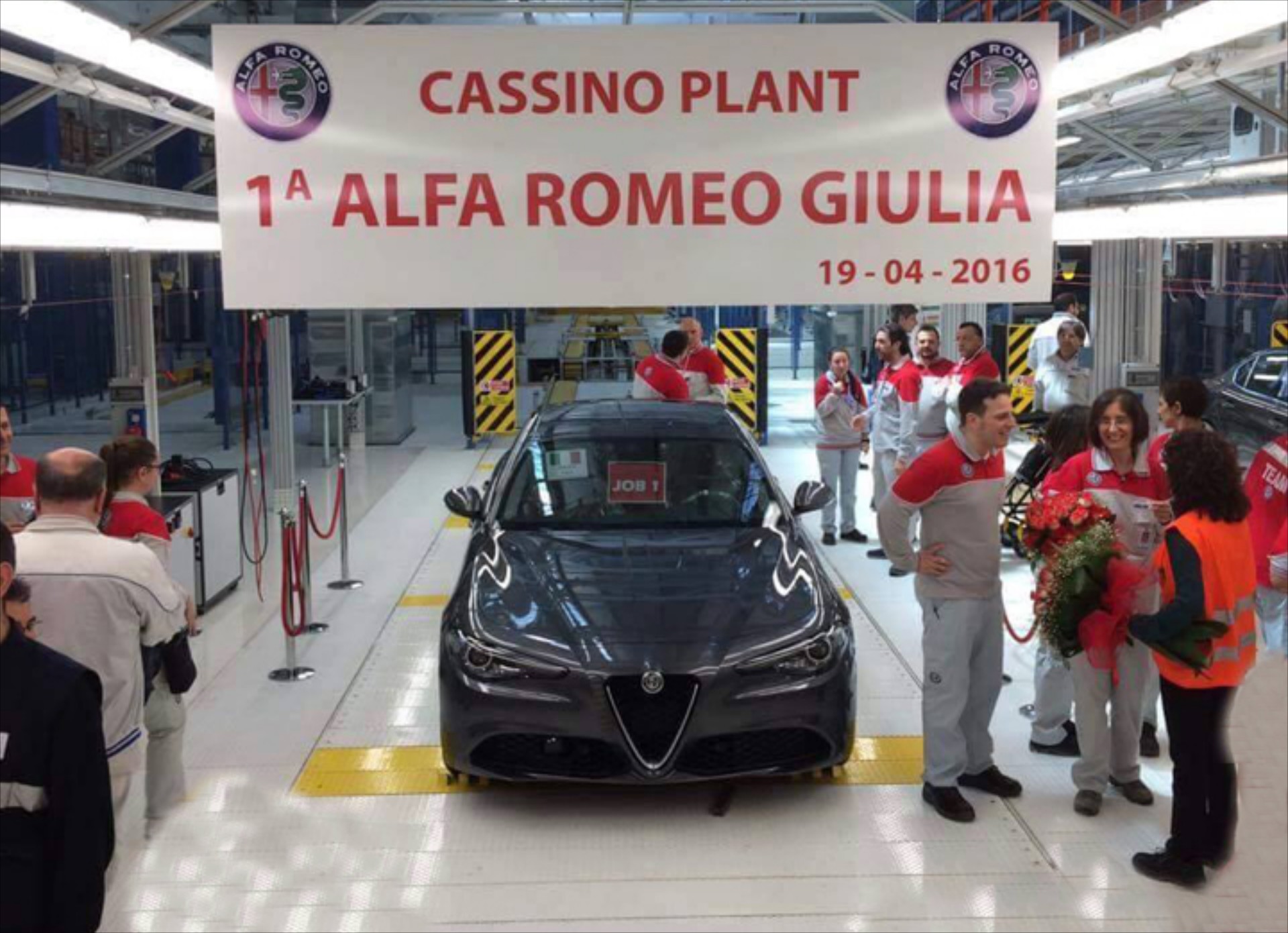 Κατασκευάστηκε η πρώτη Alfa Romeo Giulia