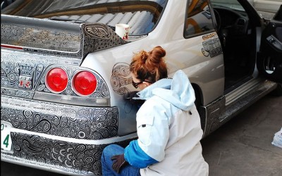 Nissan Skyline GT-R ζωγραφισμένο στο… χέρι