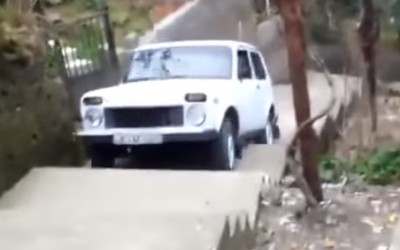 Lada που δεν σταματάει πουθενά (video)