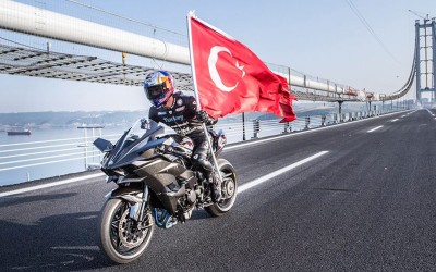0-400 km/h σε 26 sec με Kawasaki H2R (video)