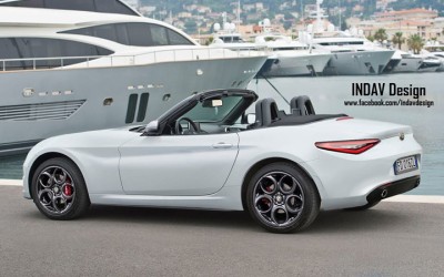 Έτσι θα είναι η Alfa Romeo Giulia Spider;