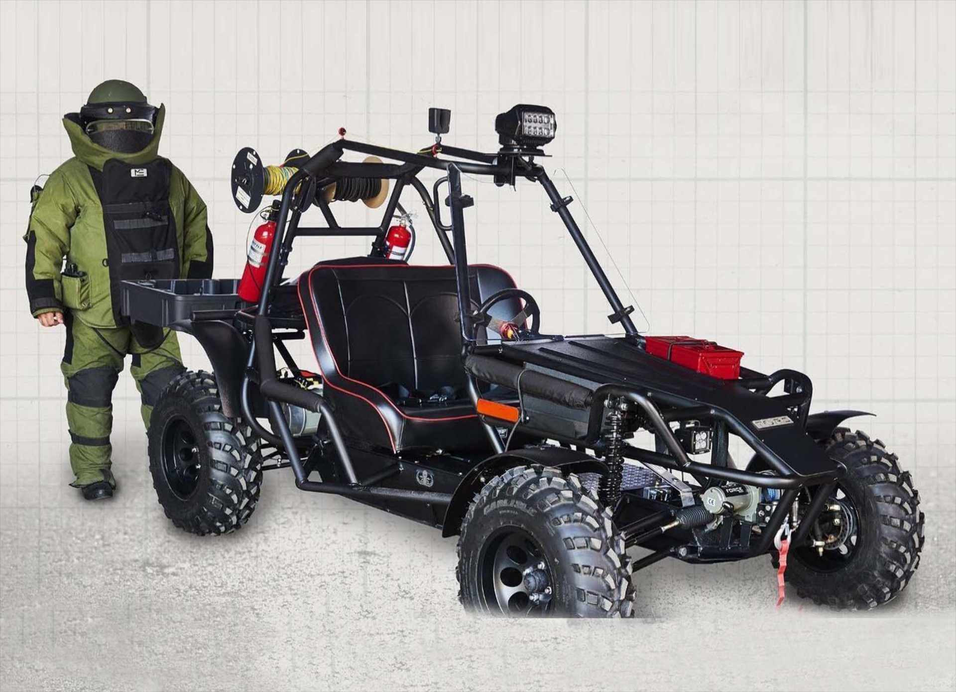 Ηλεκτρικό όχημα για… πυροτεχνουργούς