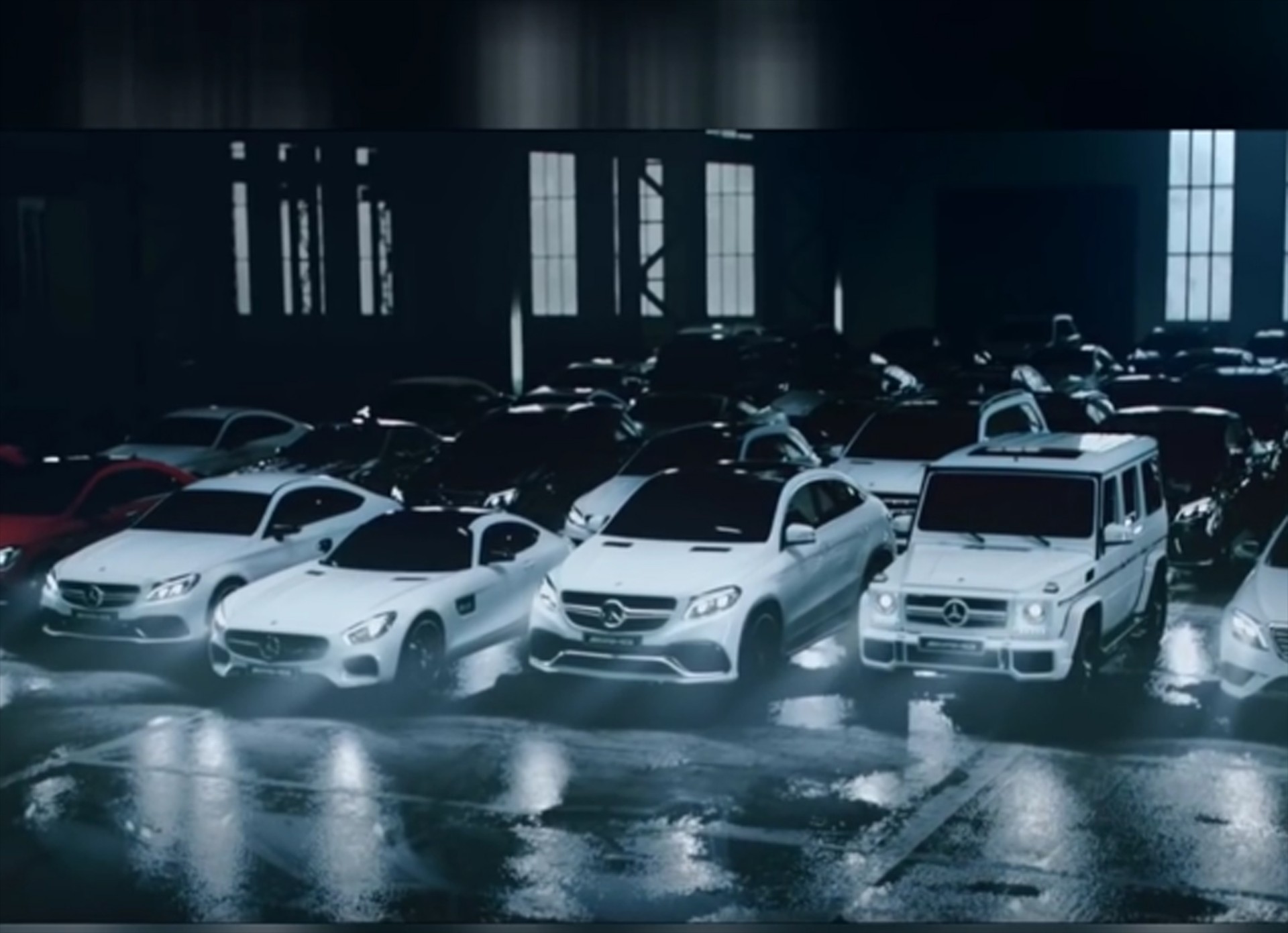 ΟΛΗ η οικογένεια AMG σε ένα σημείο (video)