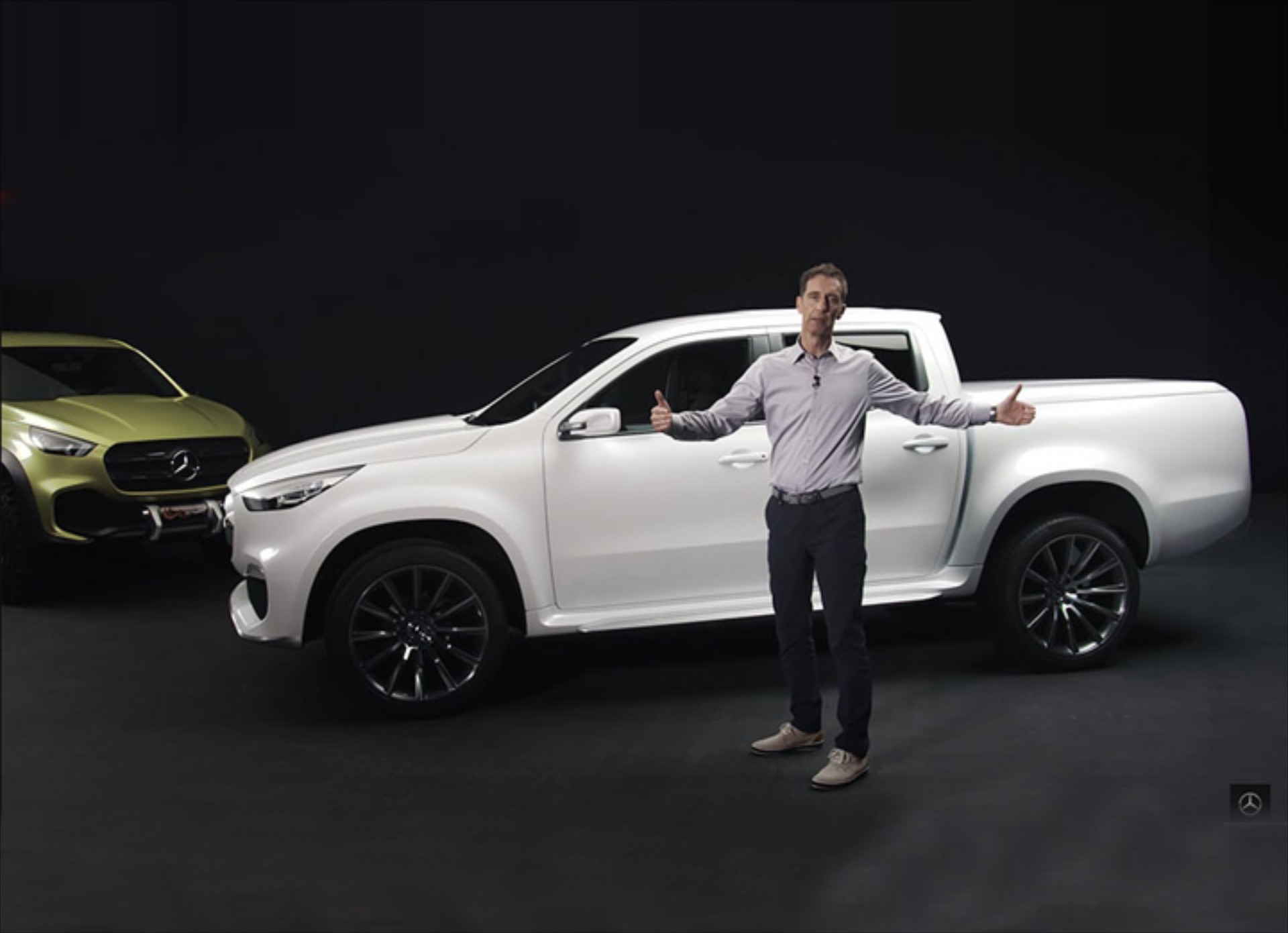 Όλα για τη σχεδίαση του pick up της Mercedes (video)