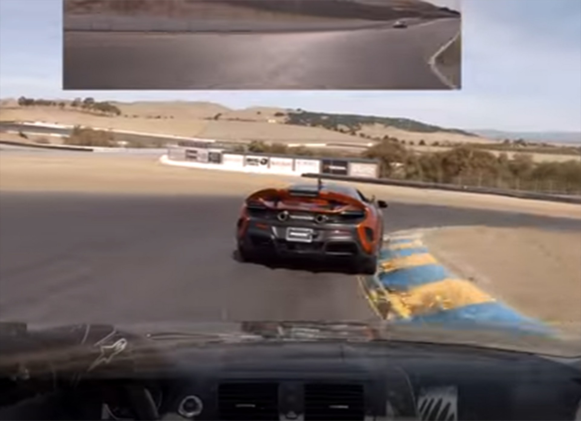 McLaren δεν αφήνει BMW να περάσει (video)