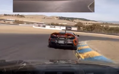 McLaren δεν αφήνει BMW να περάσει (video)