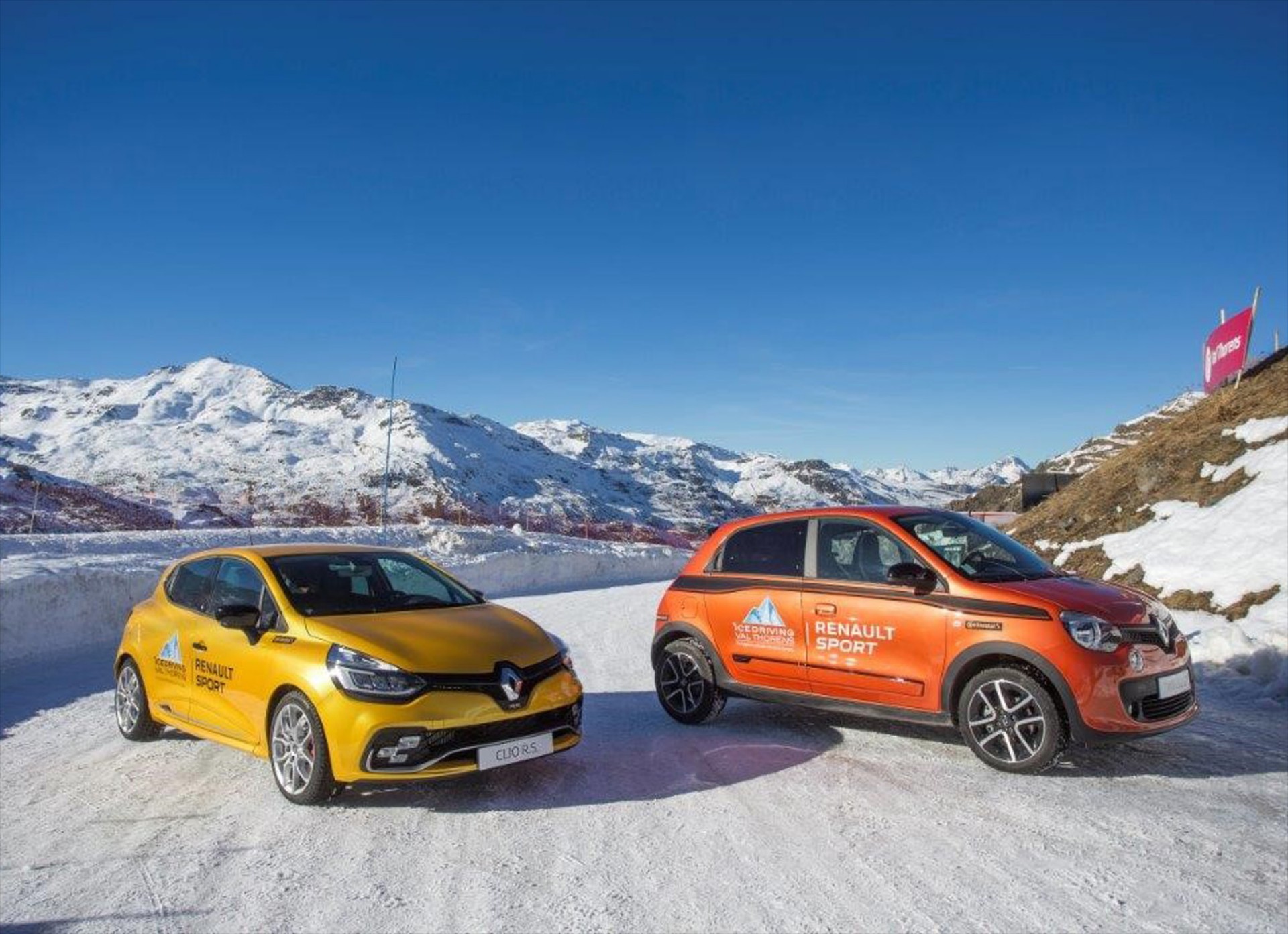 Μαθήματα οδήγησης σε πάγο από Renault - Continental
