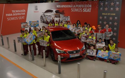 Μια στάση για παιχνίδια στο εργοστάσιο της Seat (video)