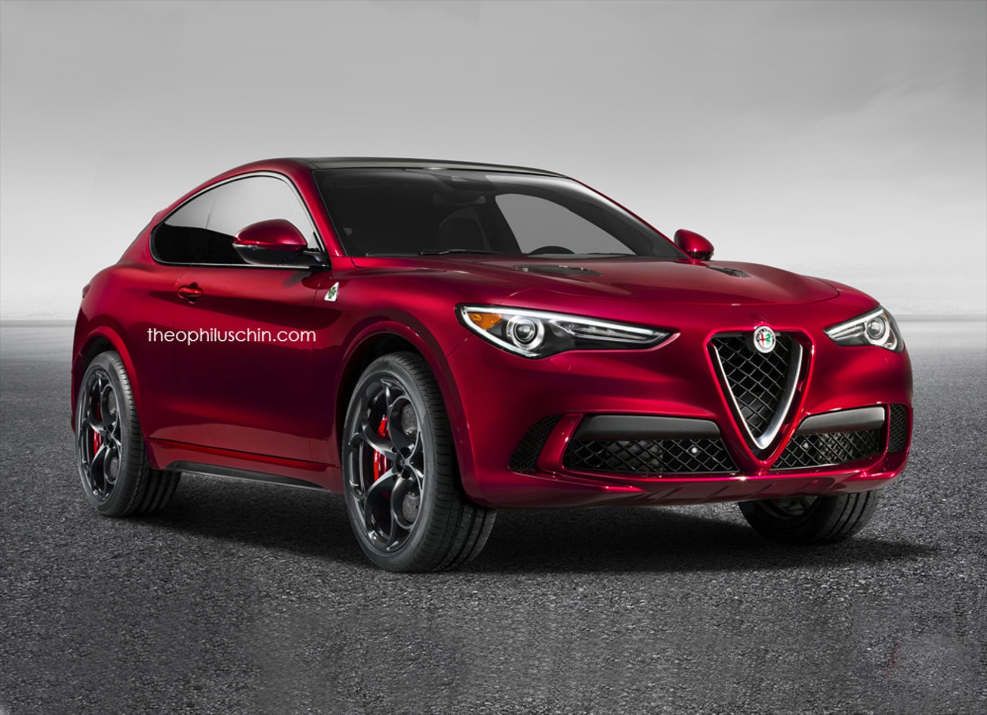 Alfa Romeo Stelvio και σε κουπέ