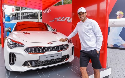 Ο Rafael Nadal και το καυτό sedan της Kia