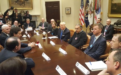 Συνάντηση του Trump με τα αφεντικά των Big Three