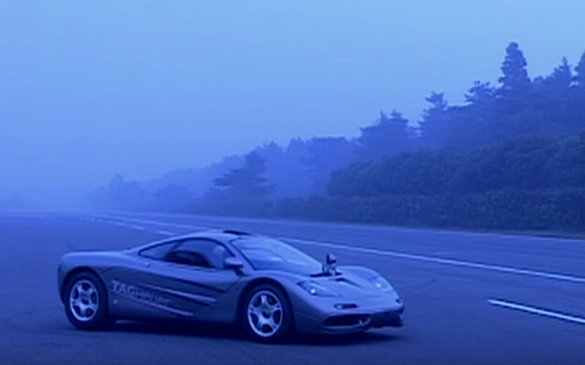 Δοκιμή McLaren F1 όταν αυτή ήταν καινούργια (video)
