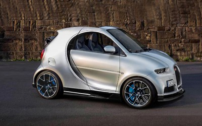 Smart με μούρη από… Bugatti
