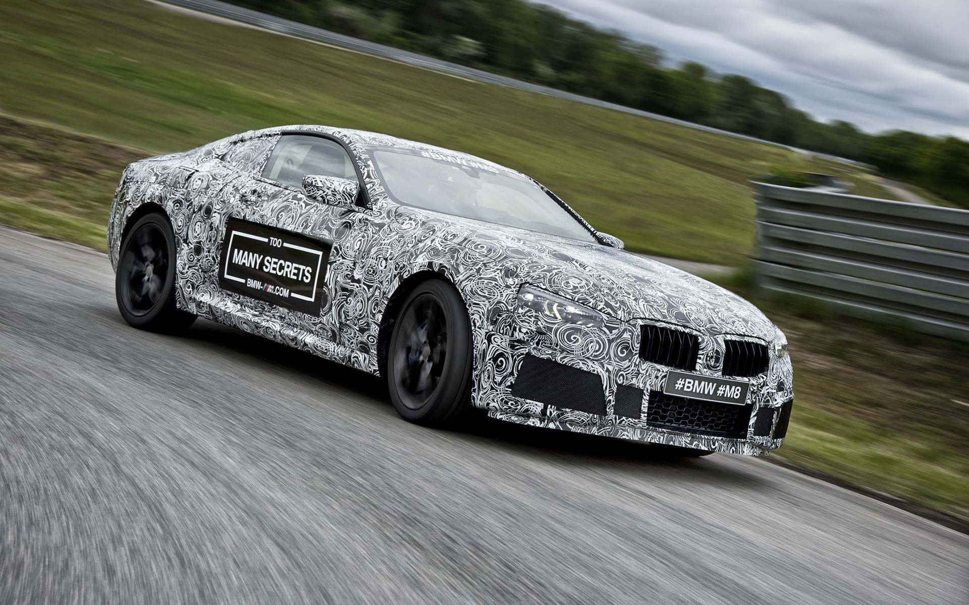 Η BMW M8 ακούγεται άγρια (video)