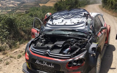 Η τούμπα του Meeke στο Ράλι Σαρδηνίας (vid)