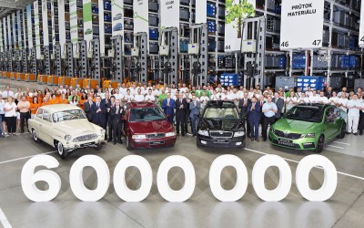 Το Octavia έφθασε τα 6 εκατ. αυτοκίνητα