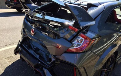 Αυτό το Honda Civic Type R άντεξε 243 km
