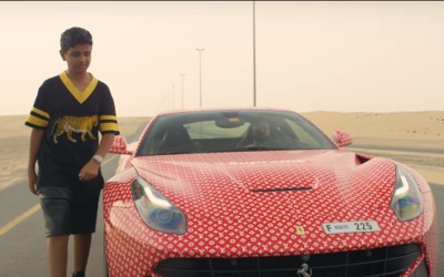 Γιατί θα καλύψεις μια Ferrari με λογότυπα Louis Vuitton; (vid)