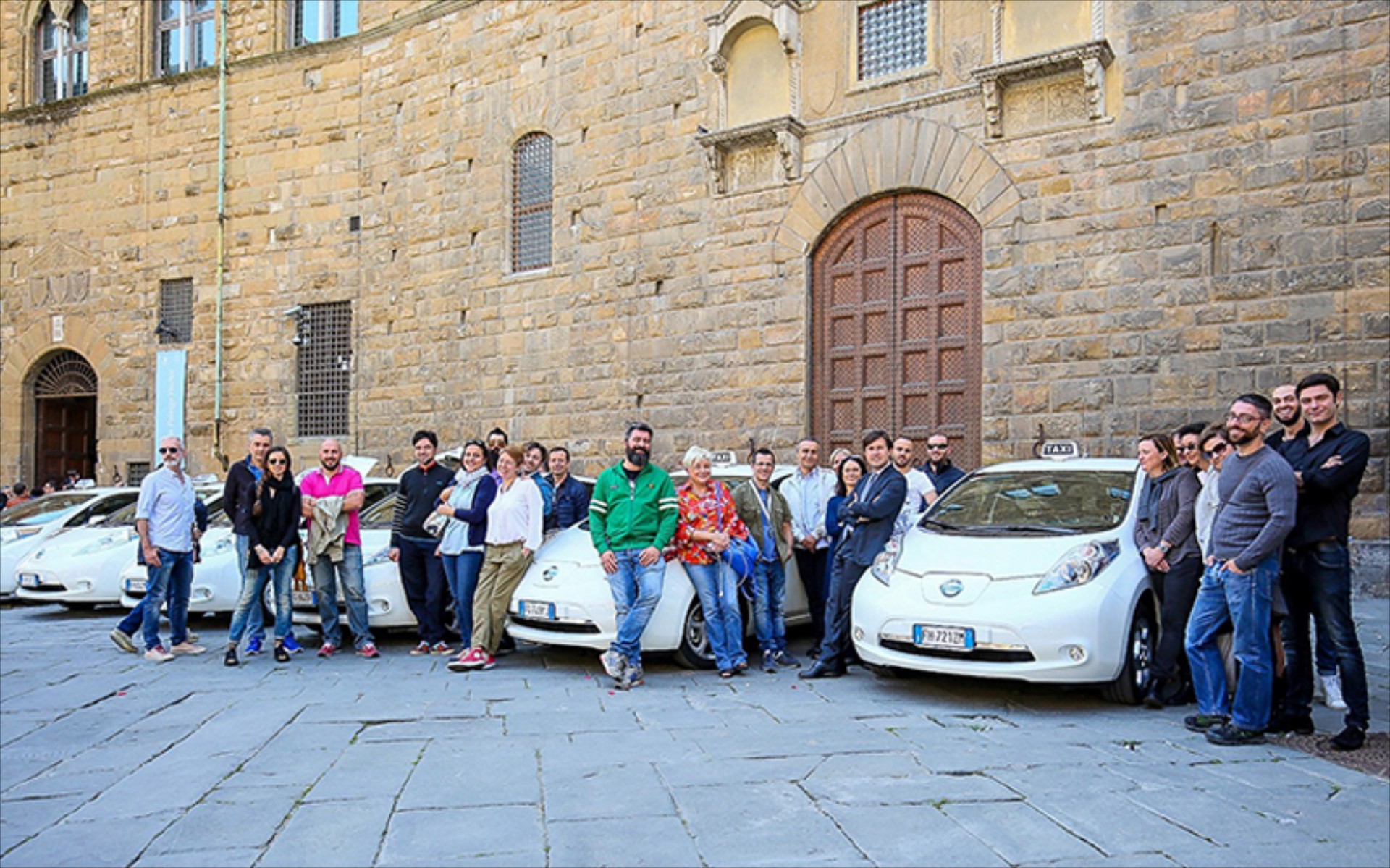 To Nissan Leaf ταξί και στην Φλωρεντία