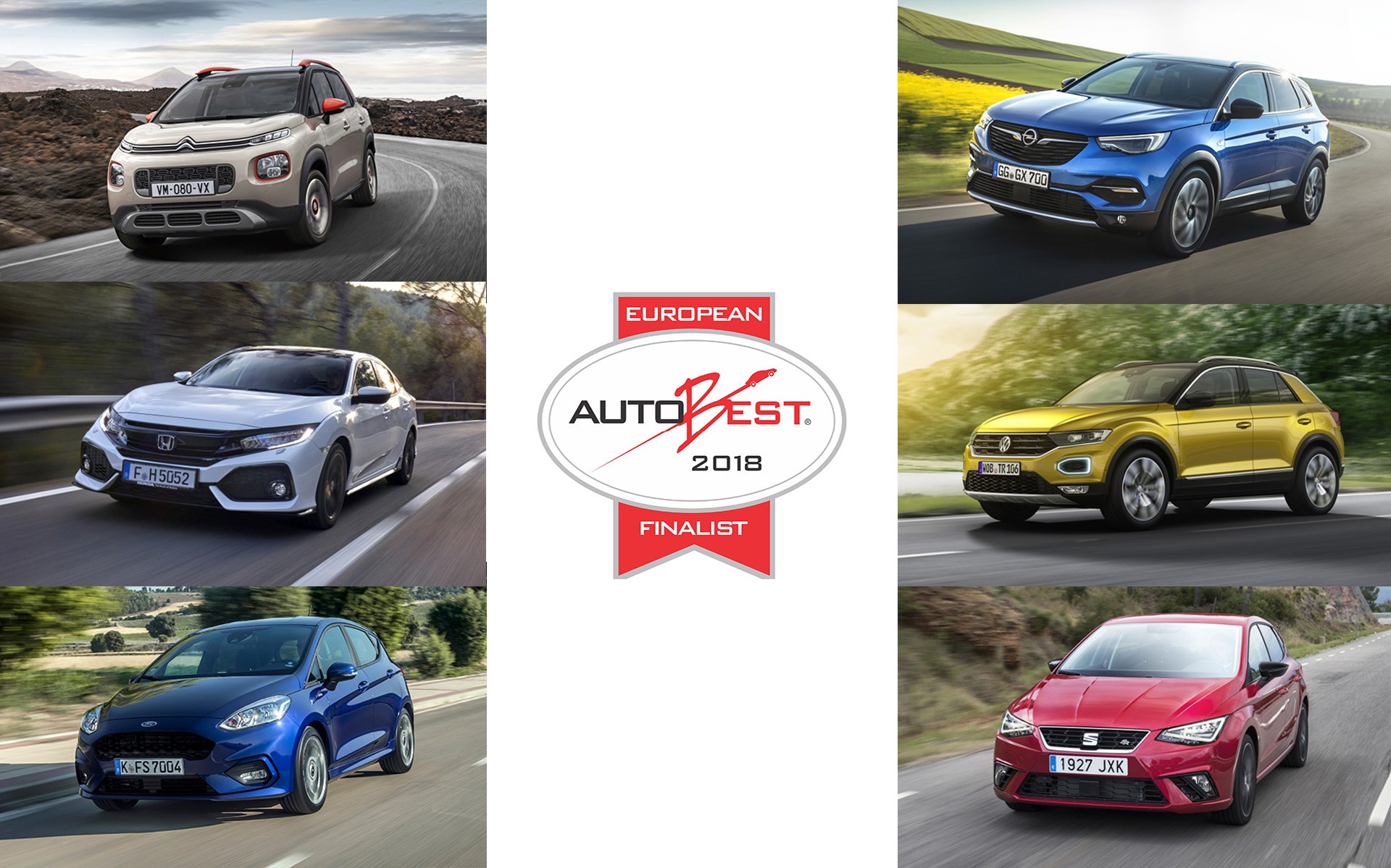 Έξι αυτοκίνητα διεκδικούν το βραβείο Autobest 2018