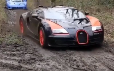 Bugatti, Lamborghini & Ferrari πηγαίνουν off-roading (video)