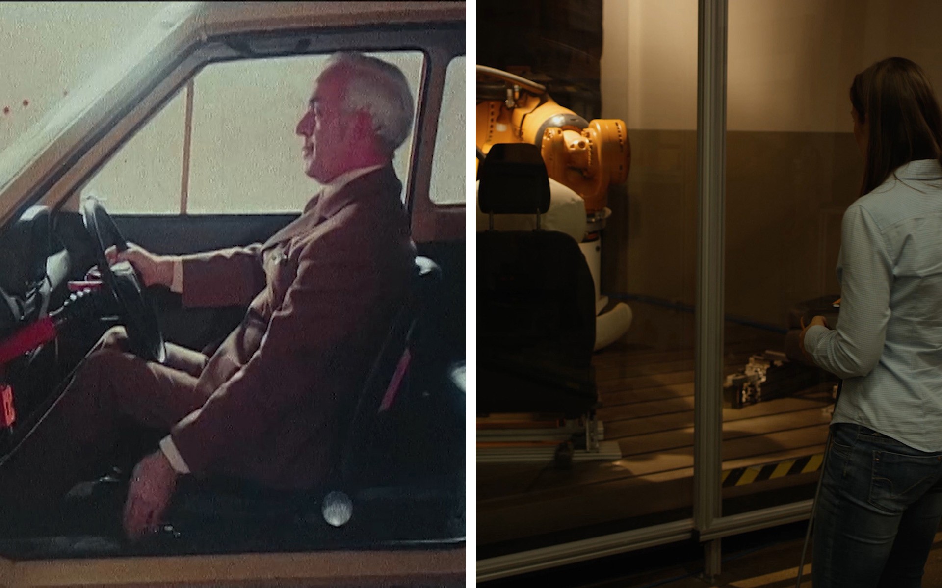 Πώς δοκιμάζονταν τα καθίσματα τότε και πώς τώρα (vid)