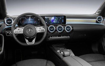 Δεν είναι το εσωτερικό της E-Class αλλά της νέας Α-Class!