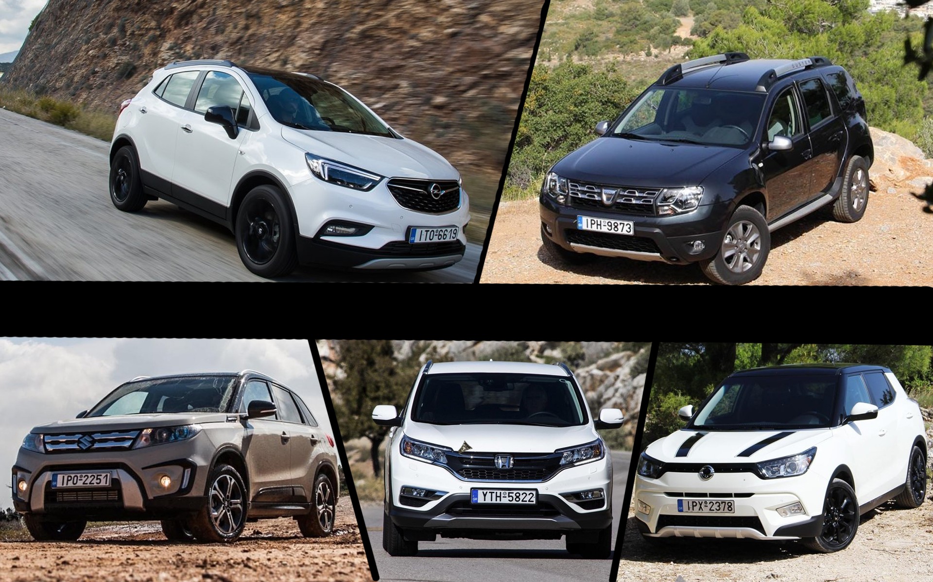 ΔΟΚΙΜΗ: 5 SUV & Crossover 4x4 έως 1.6