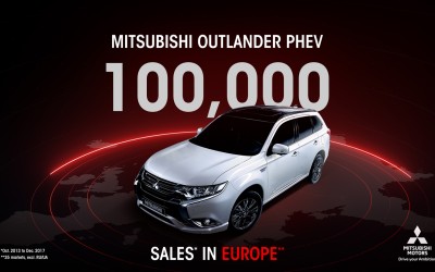 Τις 100.000 πωλήσεις έφθασε στην Ευρώπη το υβριδικό Outlander