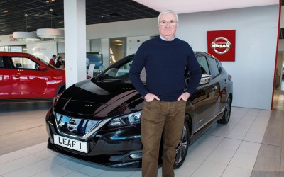 Ο πρώτος κάτοχος του νέου Leaf στην Ευρώπη